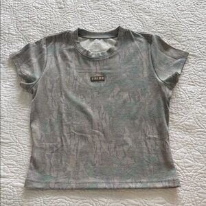 Tribe Kelley Bottomland Camo Short Sleeve Crop Tee